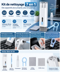 Kit de nettoyage 7-en-1 pour appareils électroniques