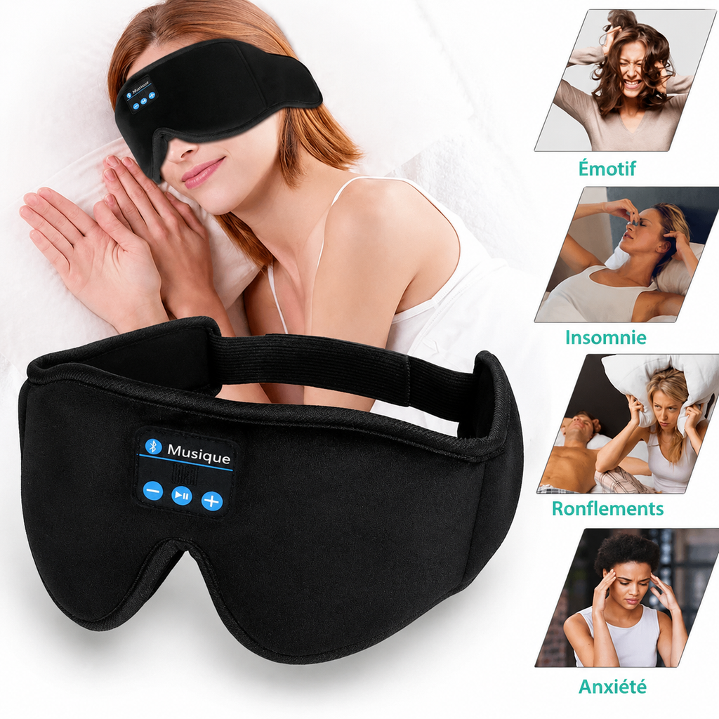 Masque de Sommeil 3D Bluetooth