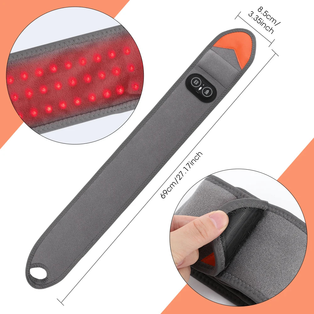 Masseur de poignet LED avec chaleur réglable