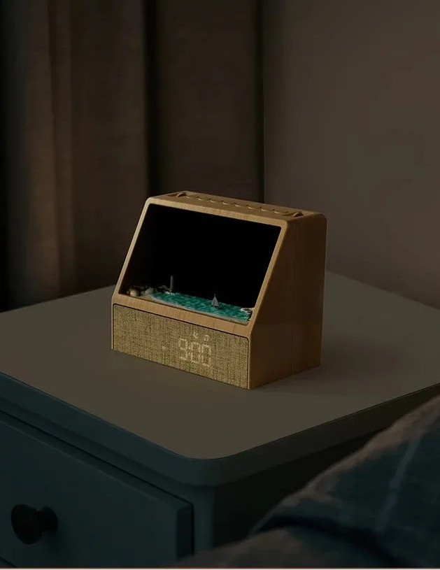 Réveil lumineux avec bruit blanc et Bluetooth