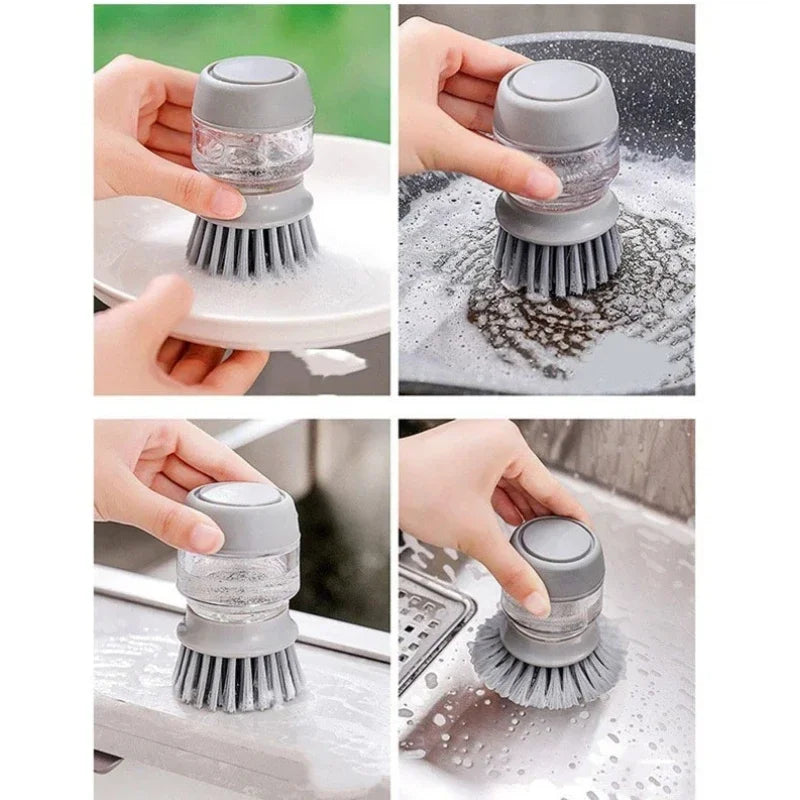 Brosse de nettoyage manuelle compacte