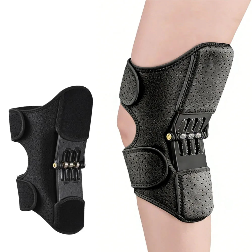 Stabilisateur de Genou à Ressort – Maintien Ajustable &amp; Confort
