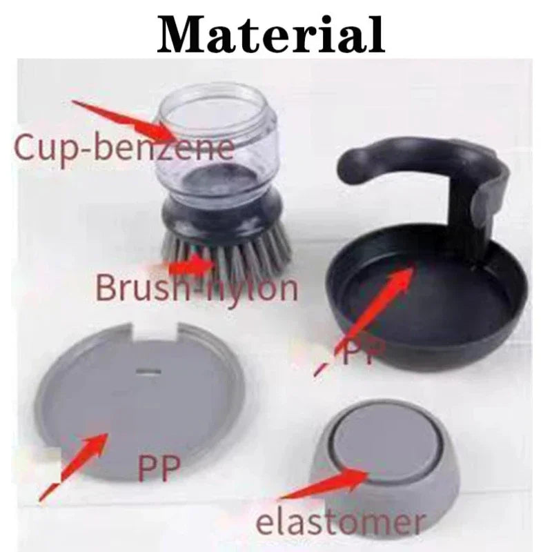 Brosse de nettoyage manuelle compacte