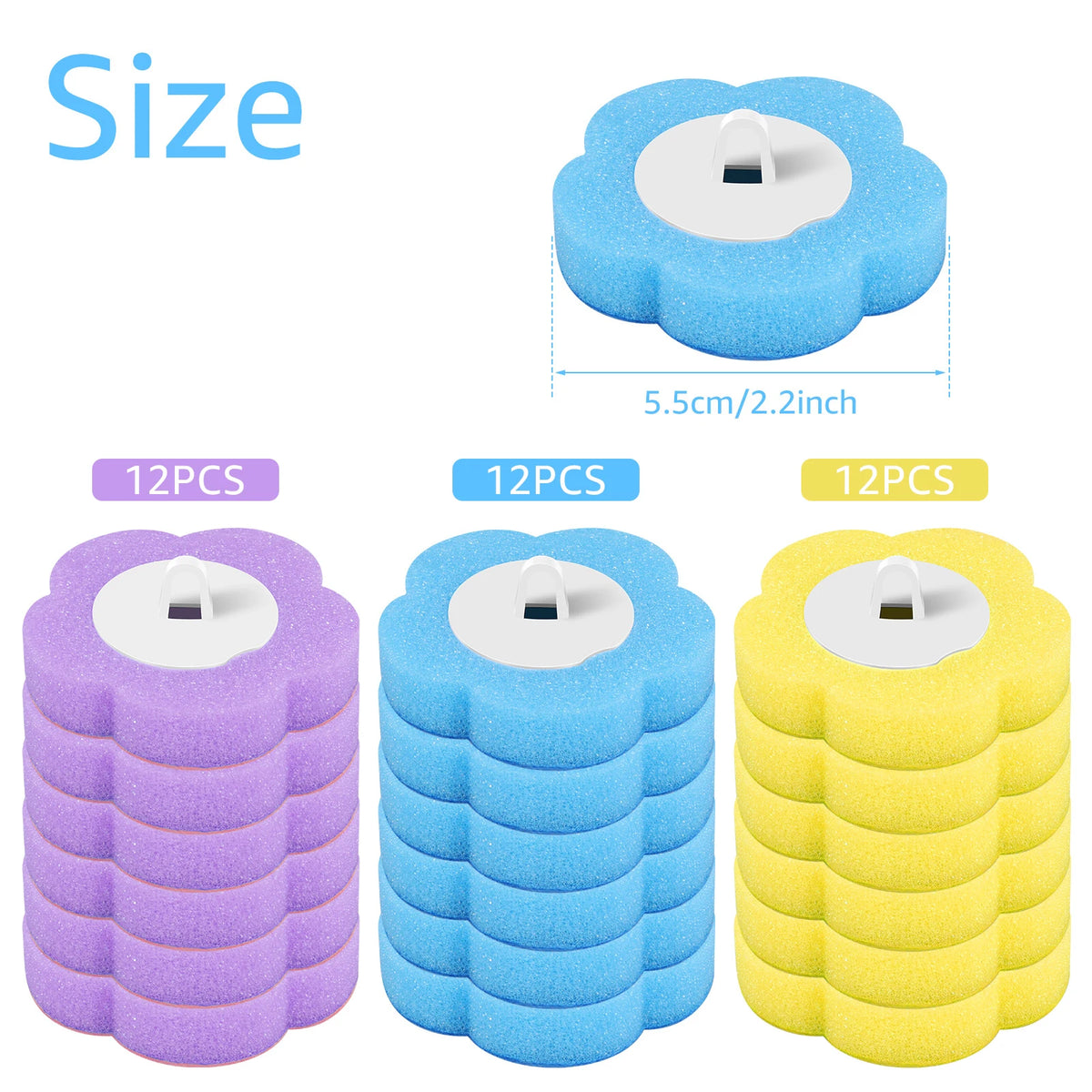 Brosse WC à têtes jetables et recharges