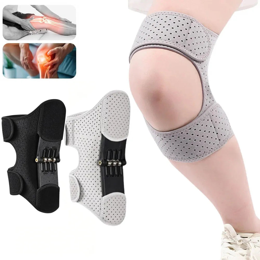 Stabilisateur de Genou à Ressort – Maintien Ajustable &amp; Confort