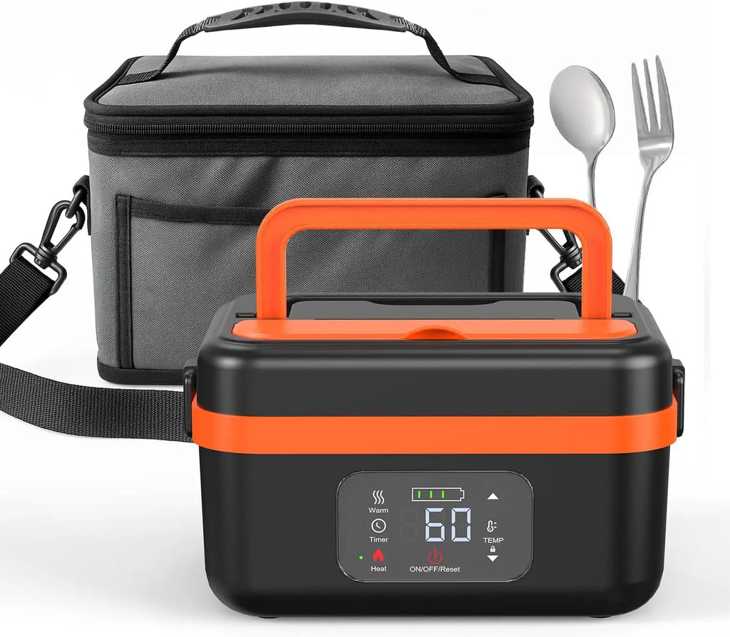 Boîte à lunch chauffante portable – 1 L