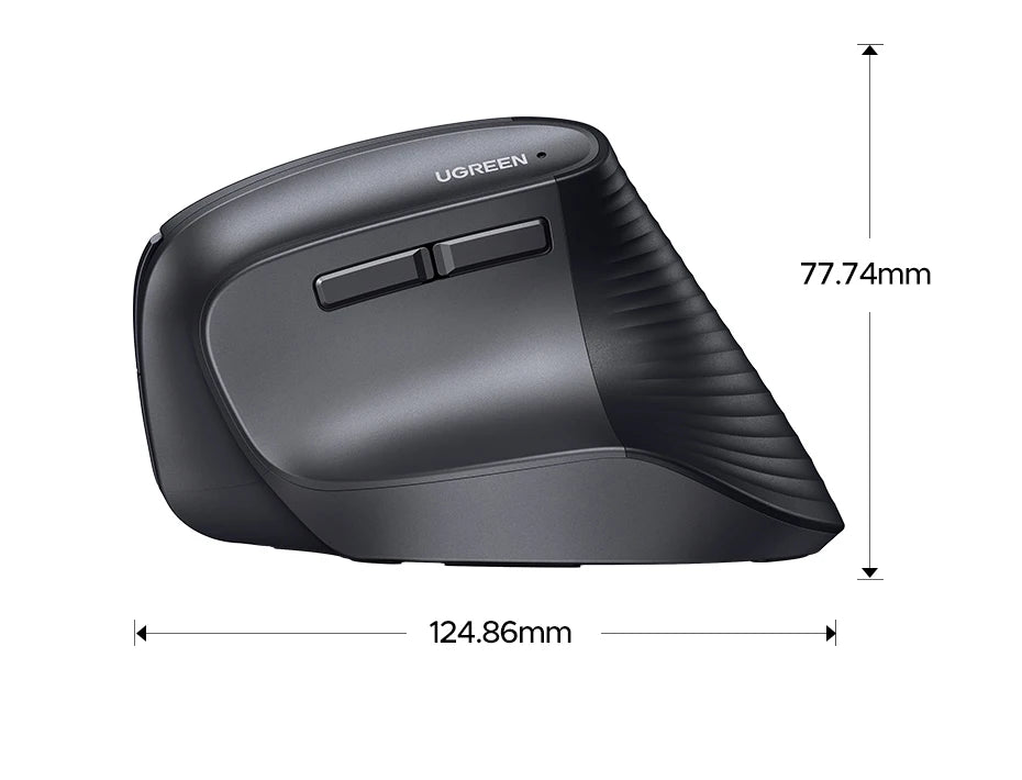 Souris verticale ergonomique sans fil UGREEN – 4000 DPI