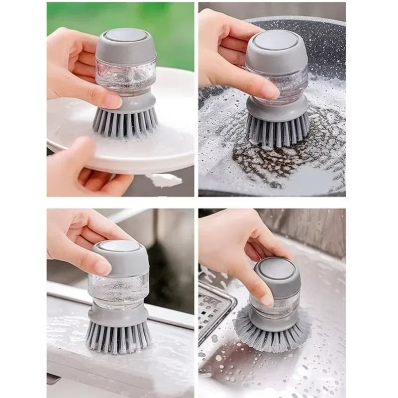 Brosse de nettoyage manuelle compacte