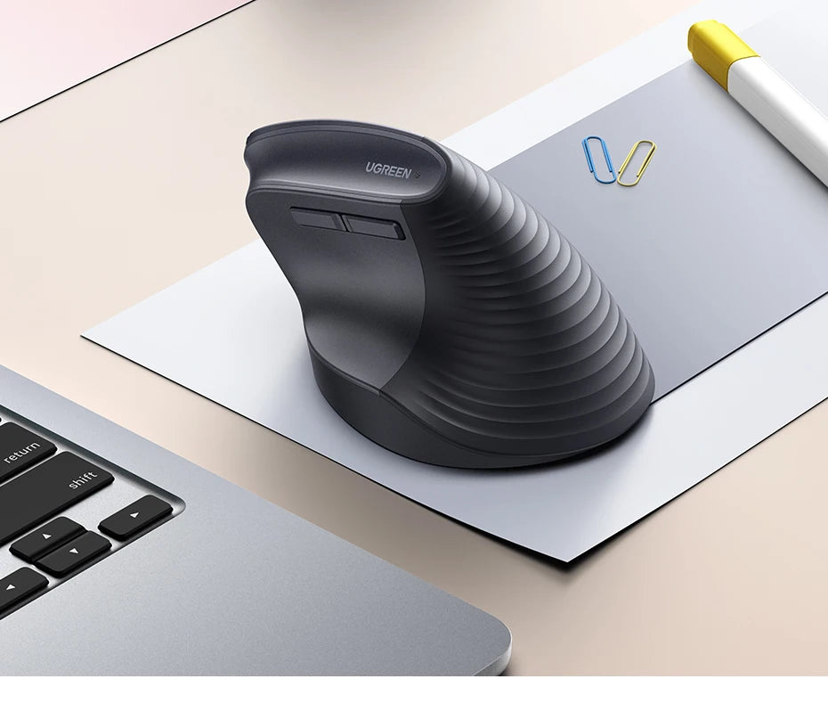 Souris verticale ergonomique sans fil UGREEN – 4000 DPI