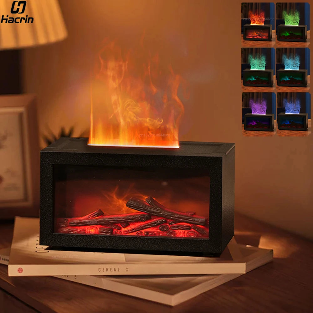 Diffuseur d’arômes avec effet flamme