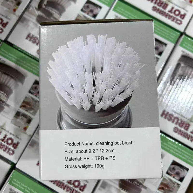 Brosse de nettoyage manuelle compacte