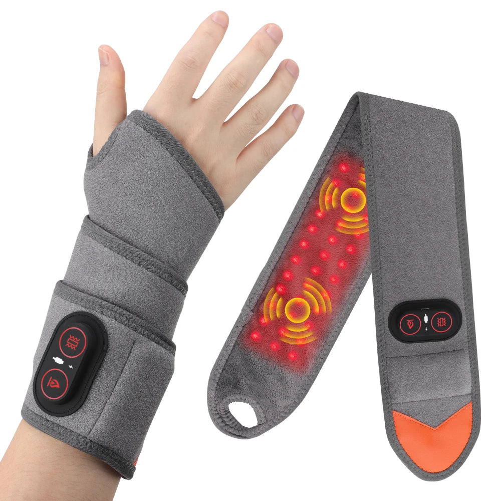 Masseur de poignet LED avec chaleur réglable